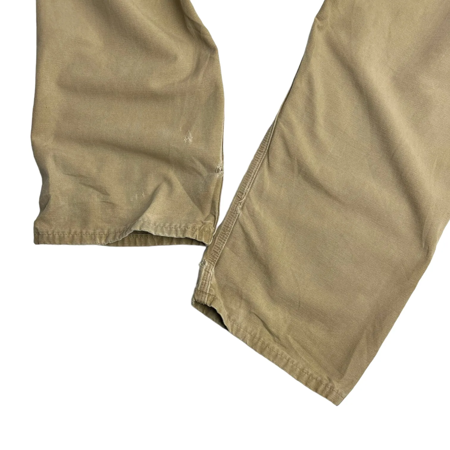Carhartt Loose Fit Carpenter Pants Washed Tan