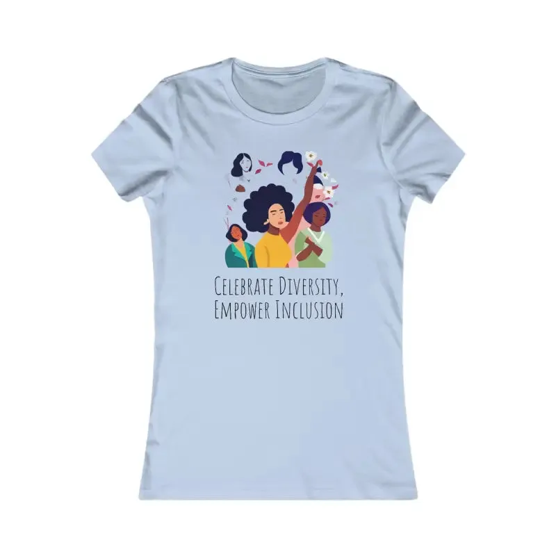 Celebrate Diversity Empower Inclusion Tee