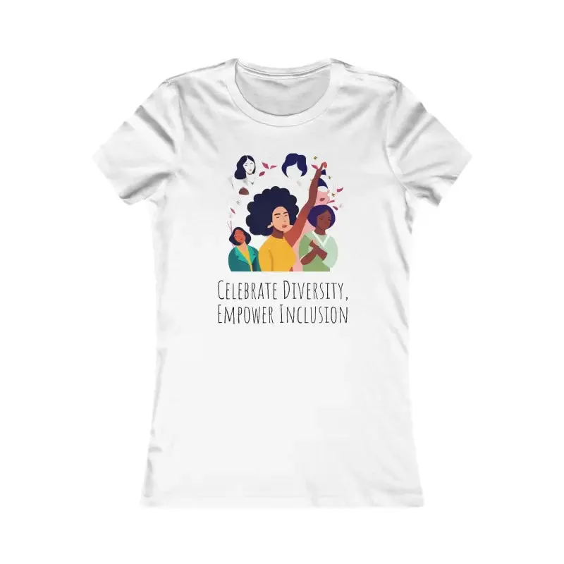 Celebrate Diversity Empower Inclusion Tee