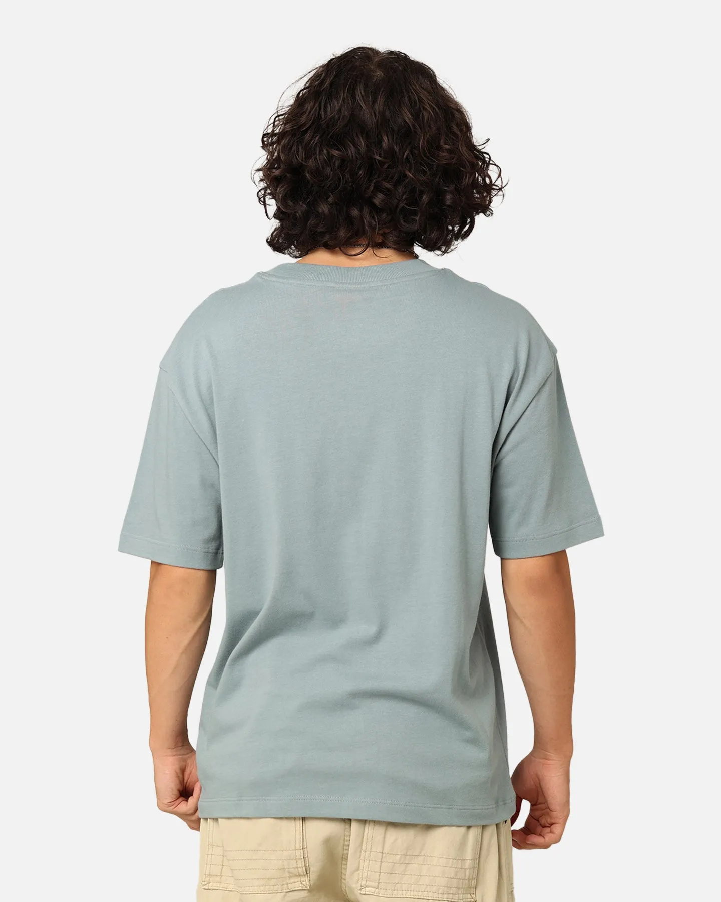 Champion Heritage New Script T-Shirt Sage Shimmer Green