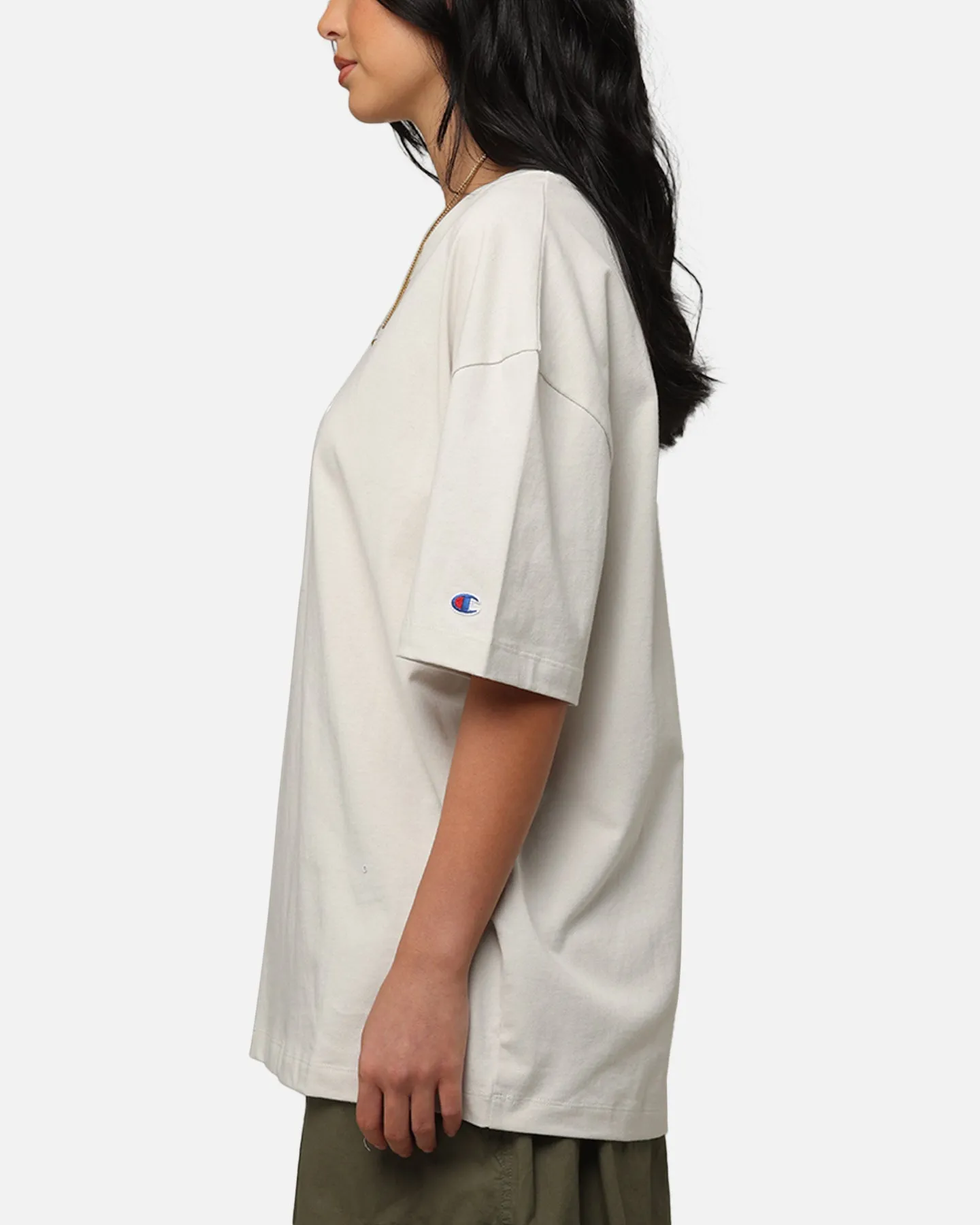 Champion Heritage New Script T-Shirt Sand
