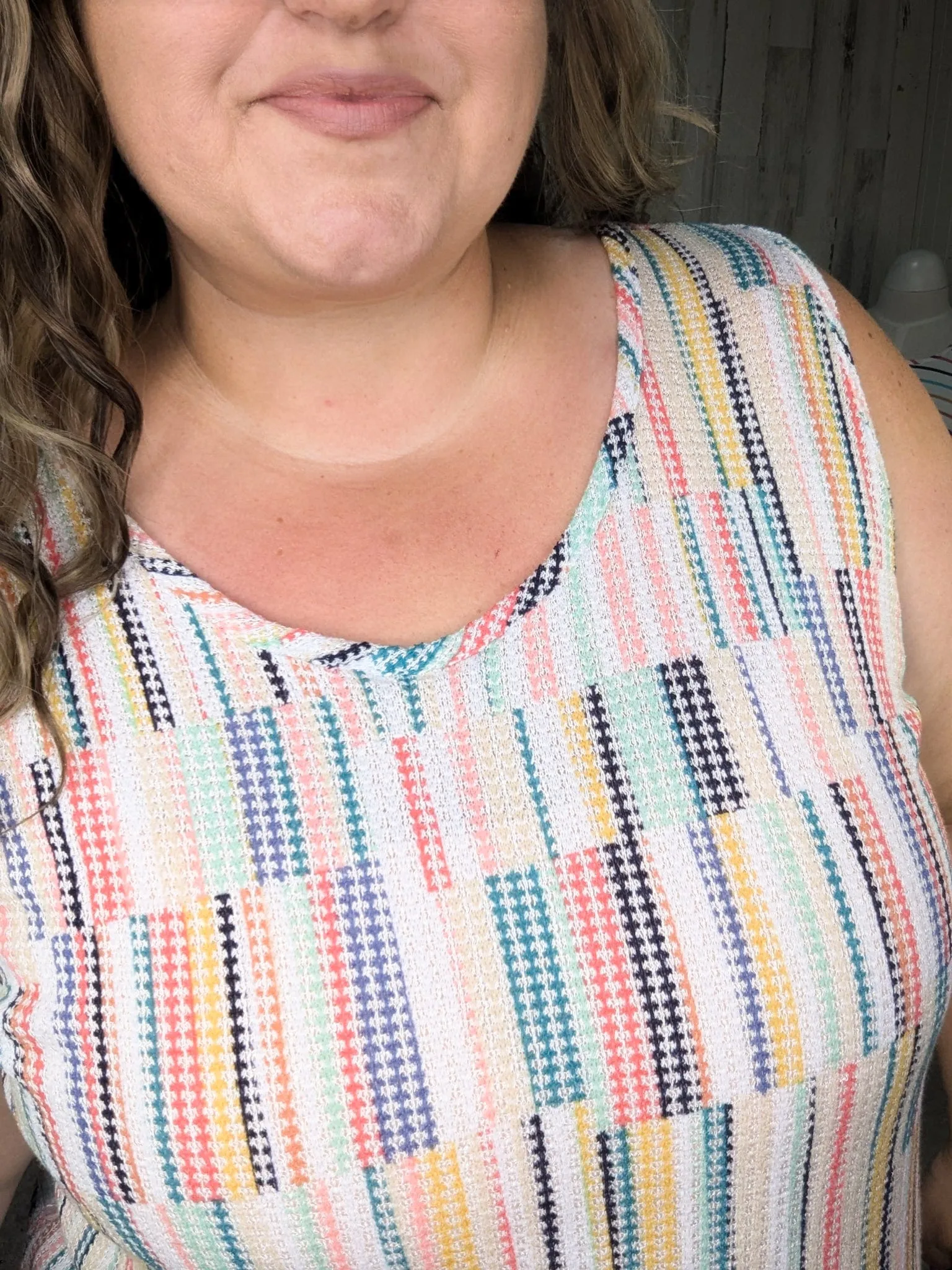 Charity Rainbow Color Scoopneck Tank (3 styles)