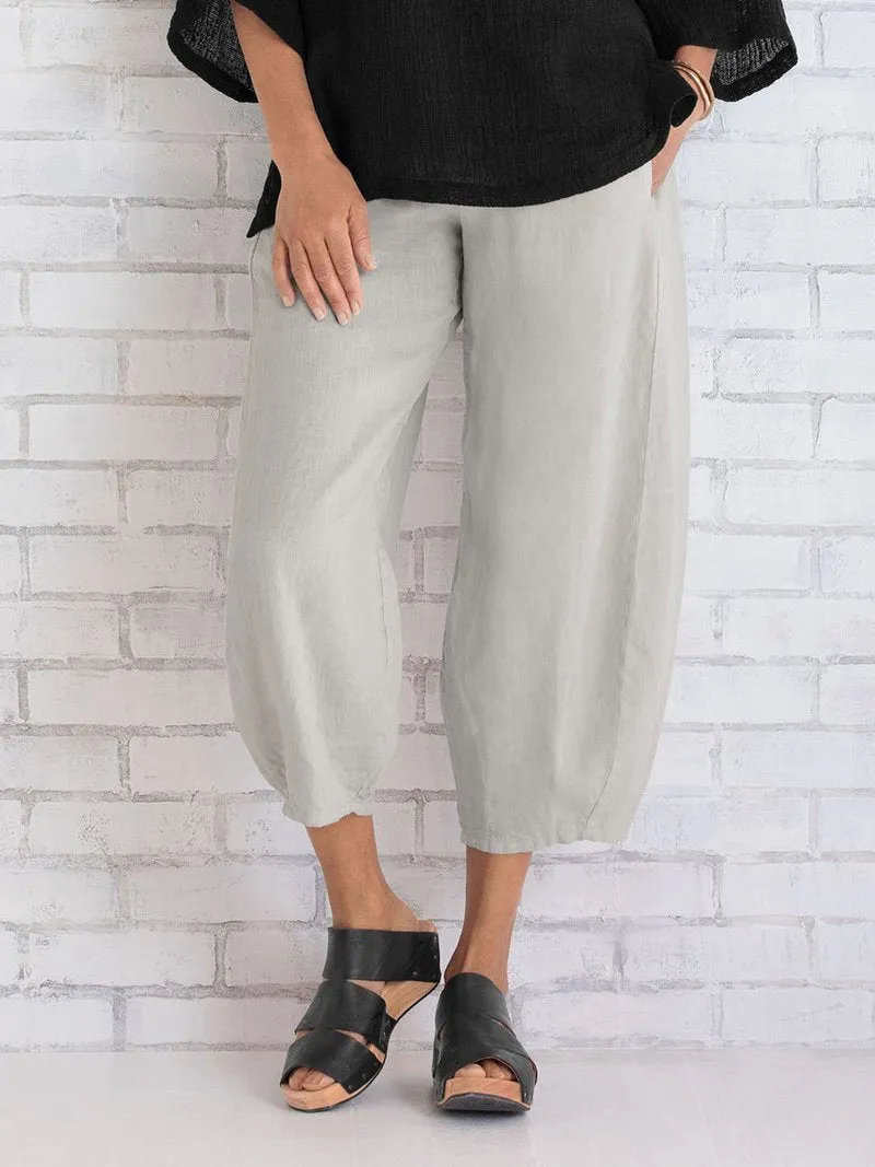 CityHottie - Women's Casual Loose Cotton Pants