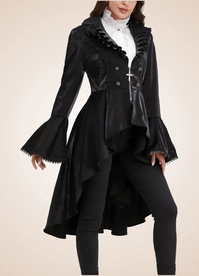 Classic Victorian Steampunk Women's Coat