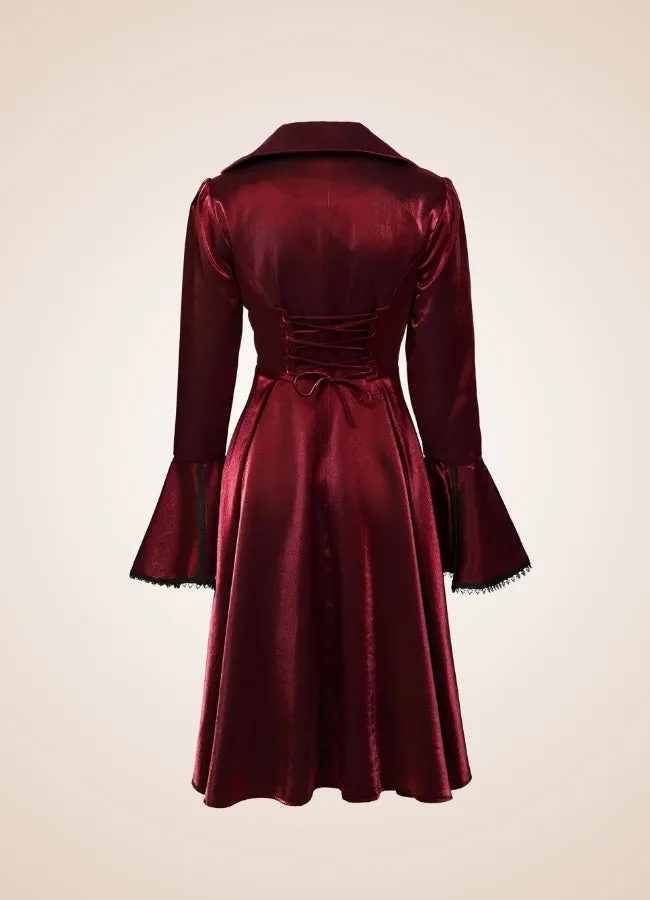 Classic Victorian Steampunk Women's Coat