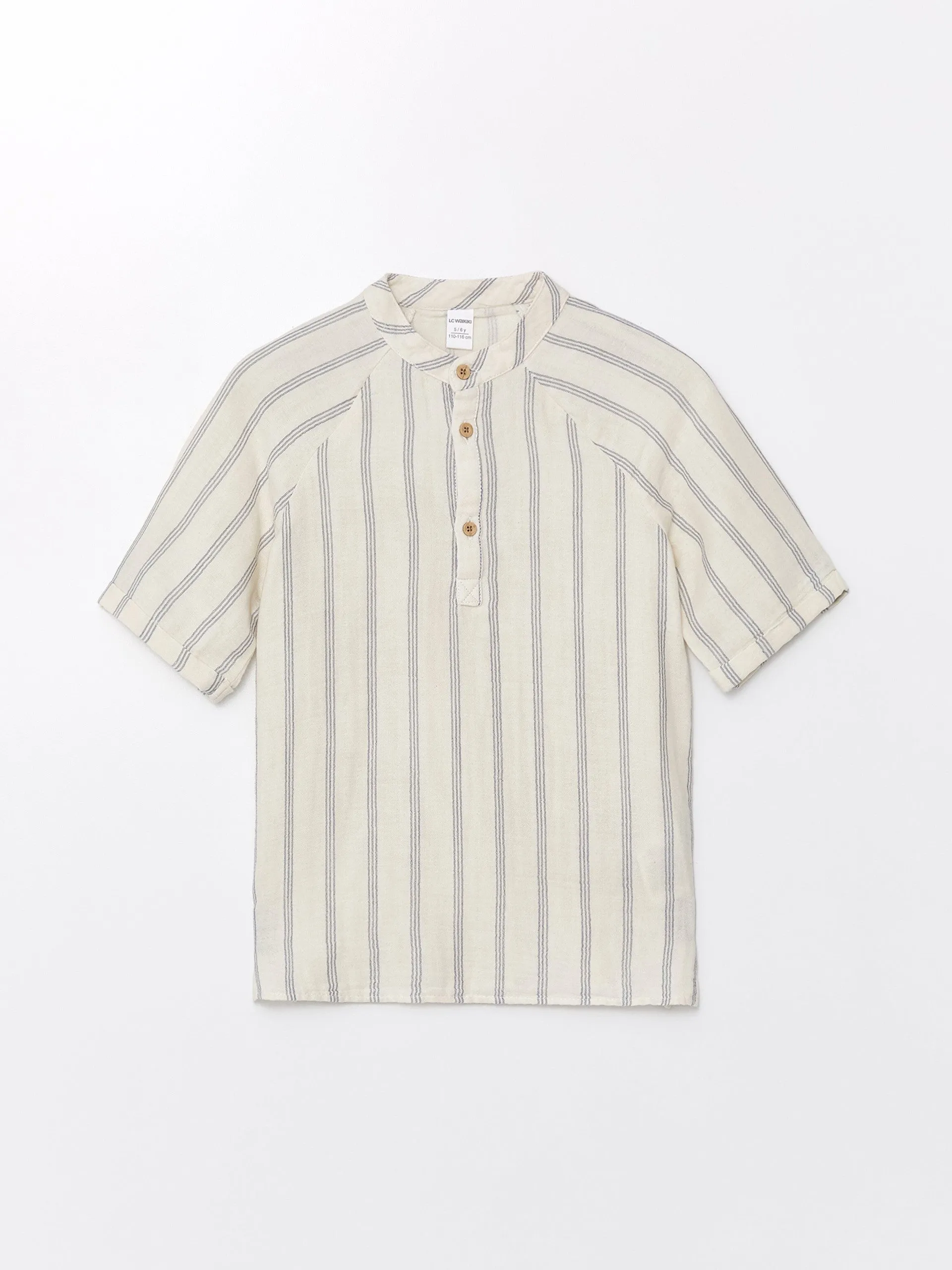 Collar Short Sleeve Baby Boy Shirt