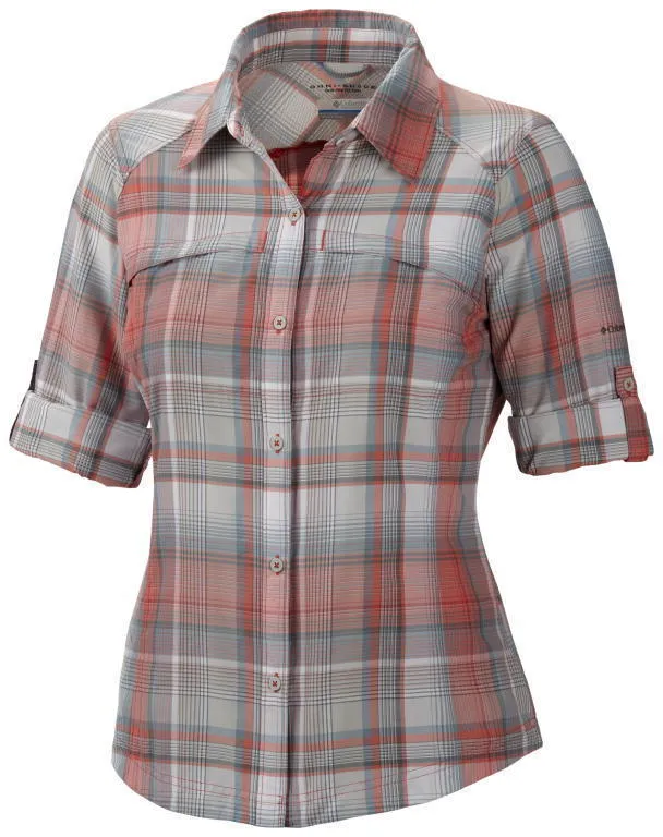 Columbia Womens Silver Ridge Plaid Shirts X-Small CLEARANCE