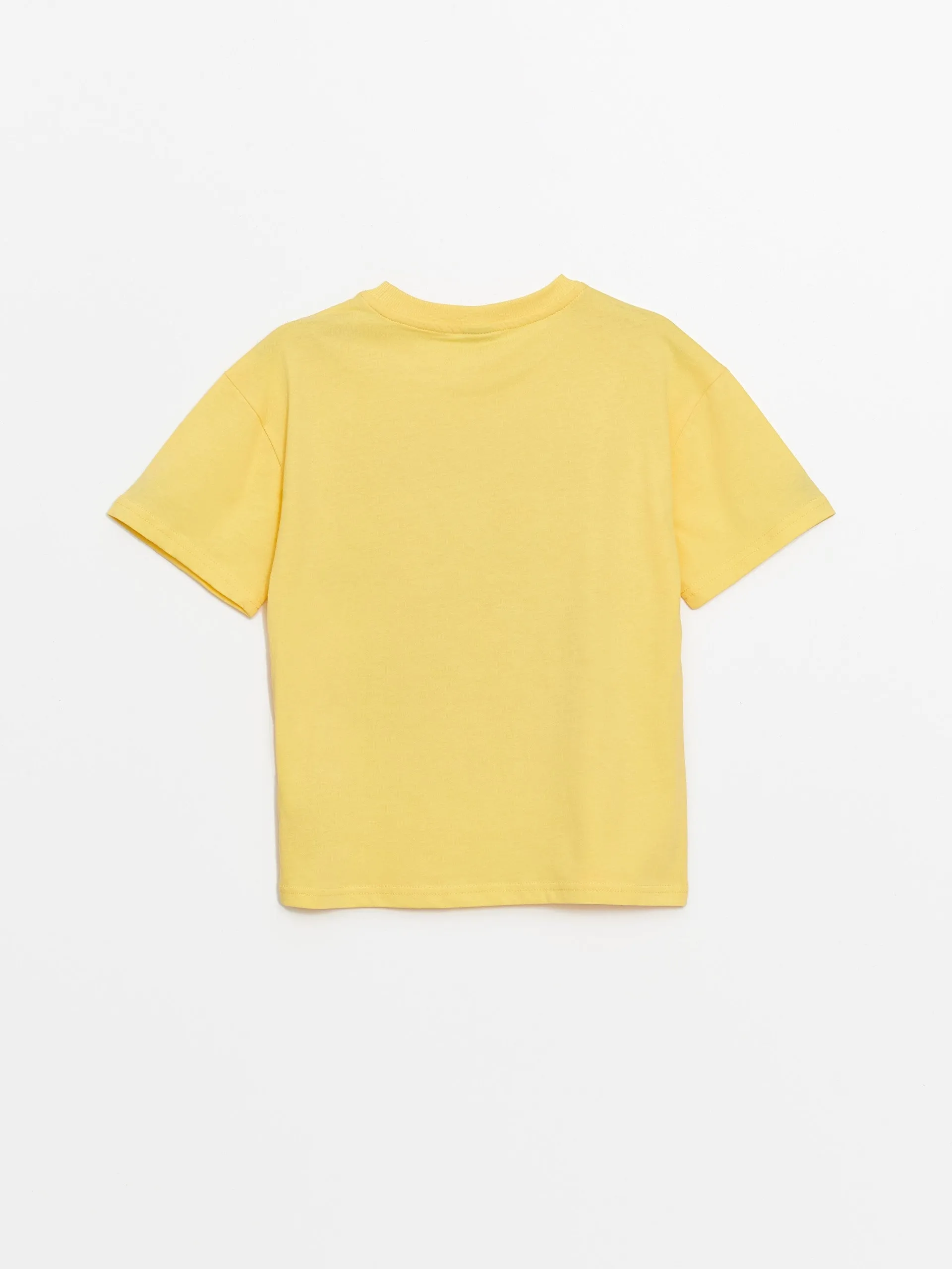 Comfortable Fit Crew Neck Short Sleeve Boy's T-Shirt
