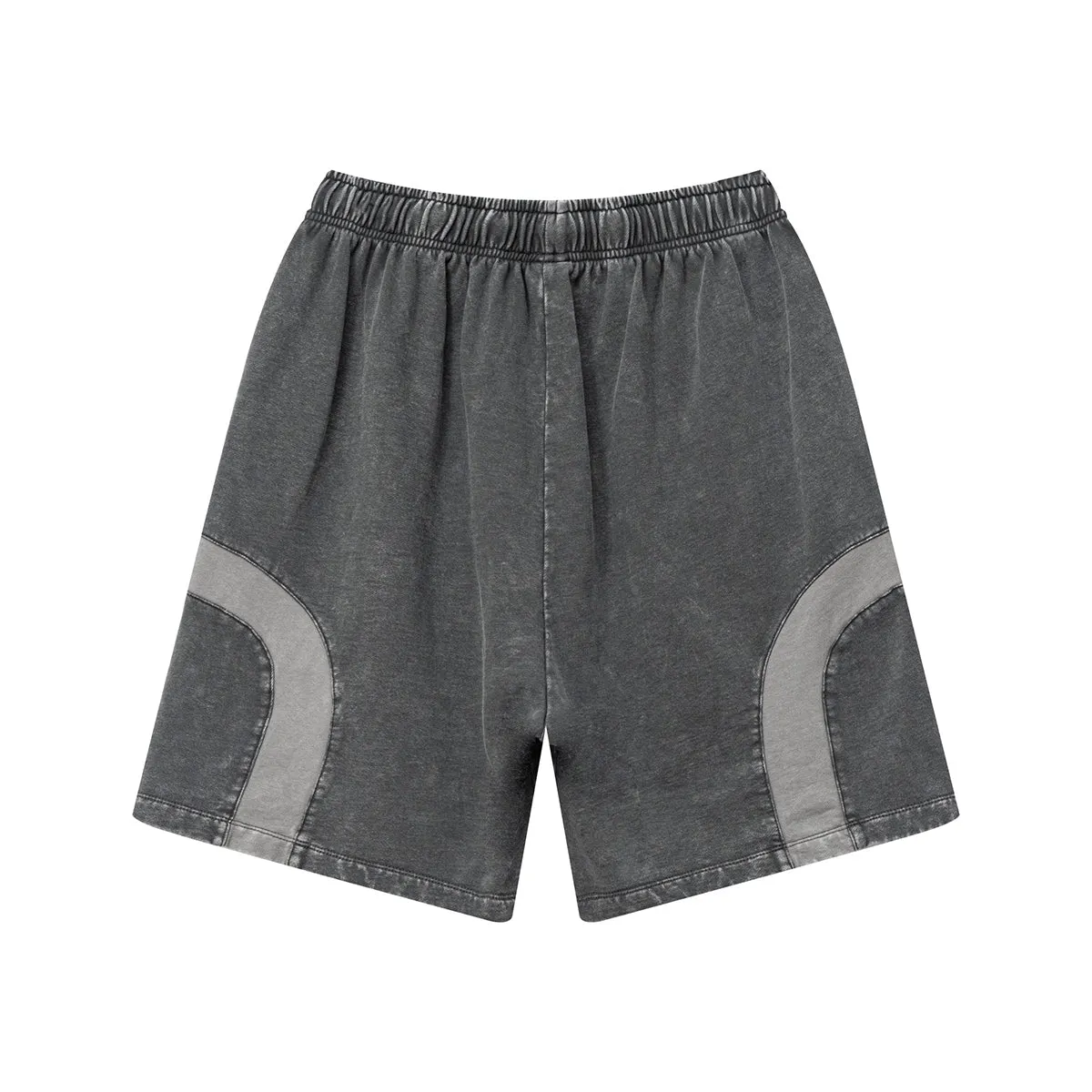 Contrast Arc Loose Fit Shorts