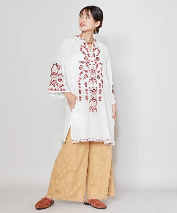 Cotton Rayon Embroidery Top