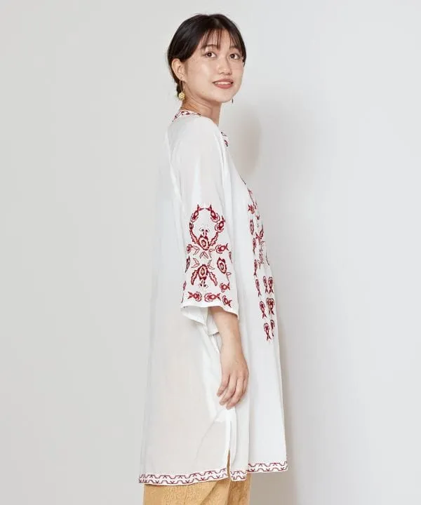 Cotton Rayon Embroidery Top