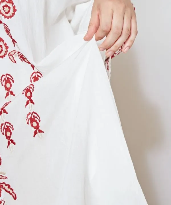 Cotton Rayon Embroidery Top
