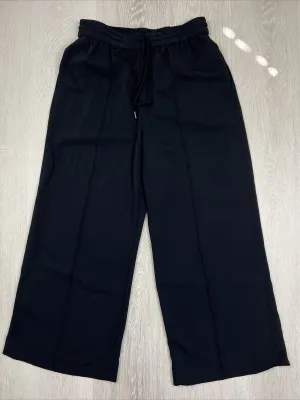 Country Road Womens Black Wide-Leg Pants Size 12