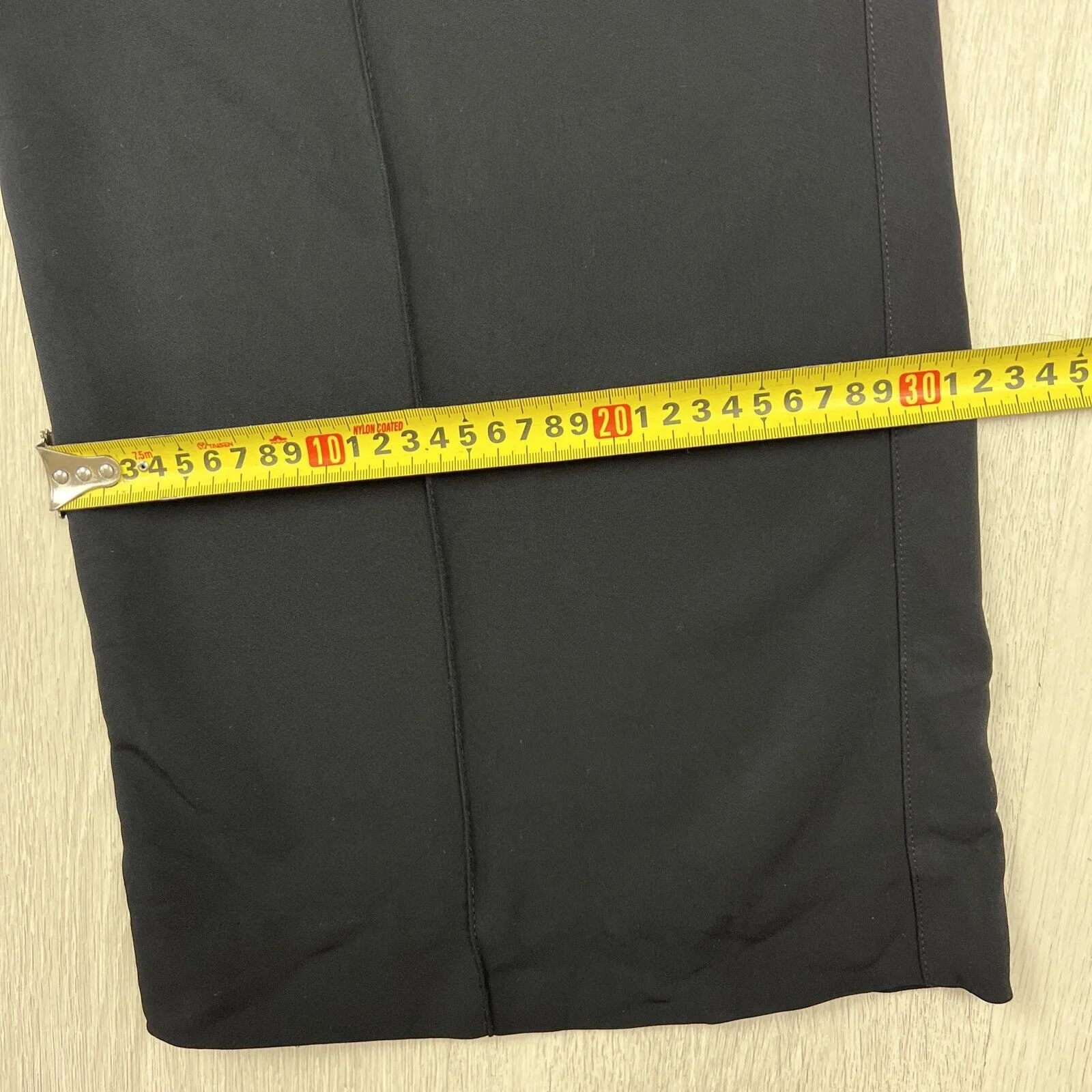 Country Road Womens Black Wide-Leg Pants Size 12