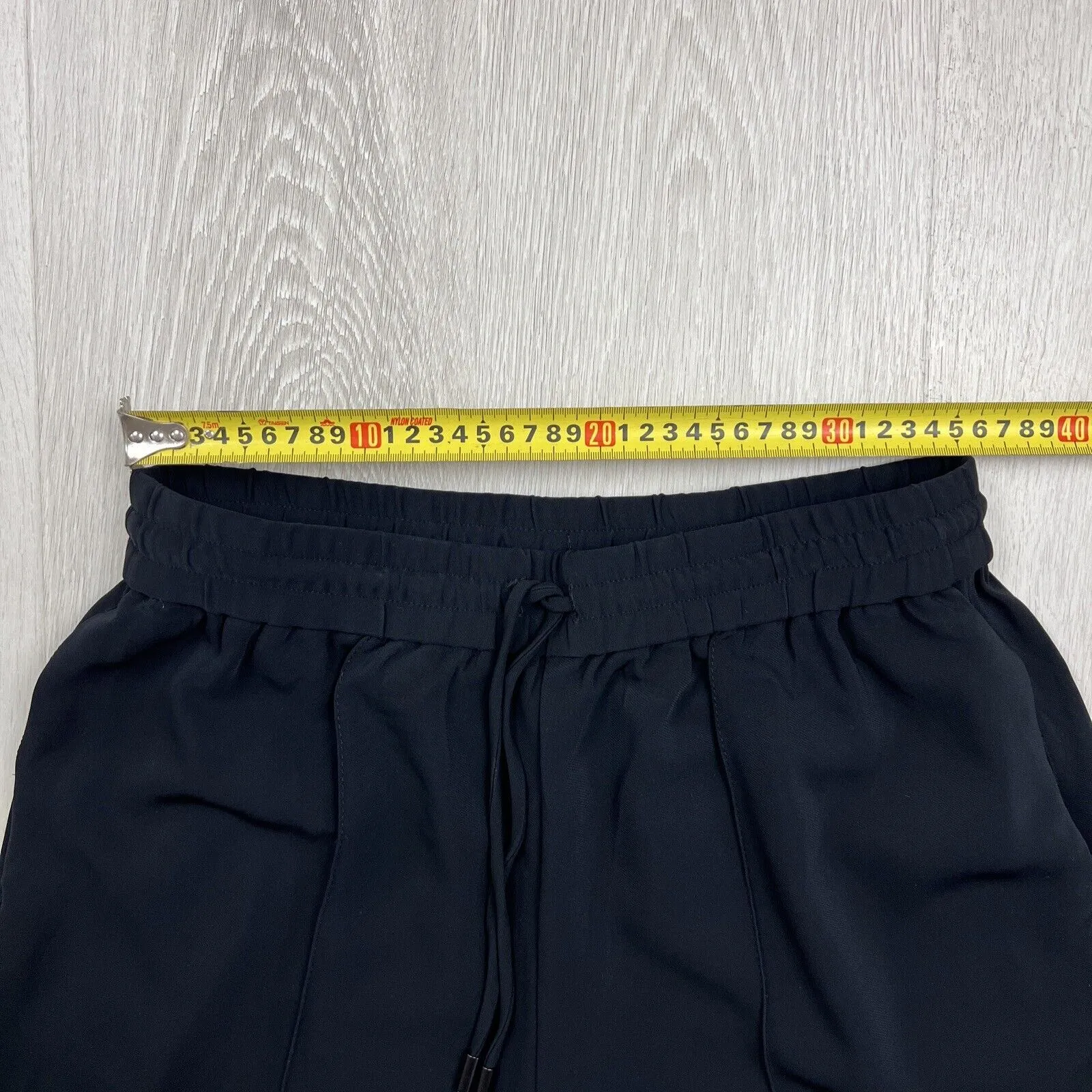 Country Road Womens Black Wide-Leg Pants Size 12