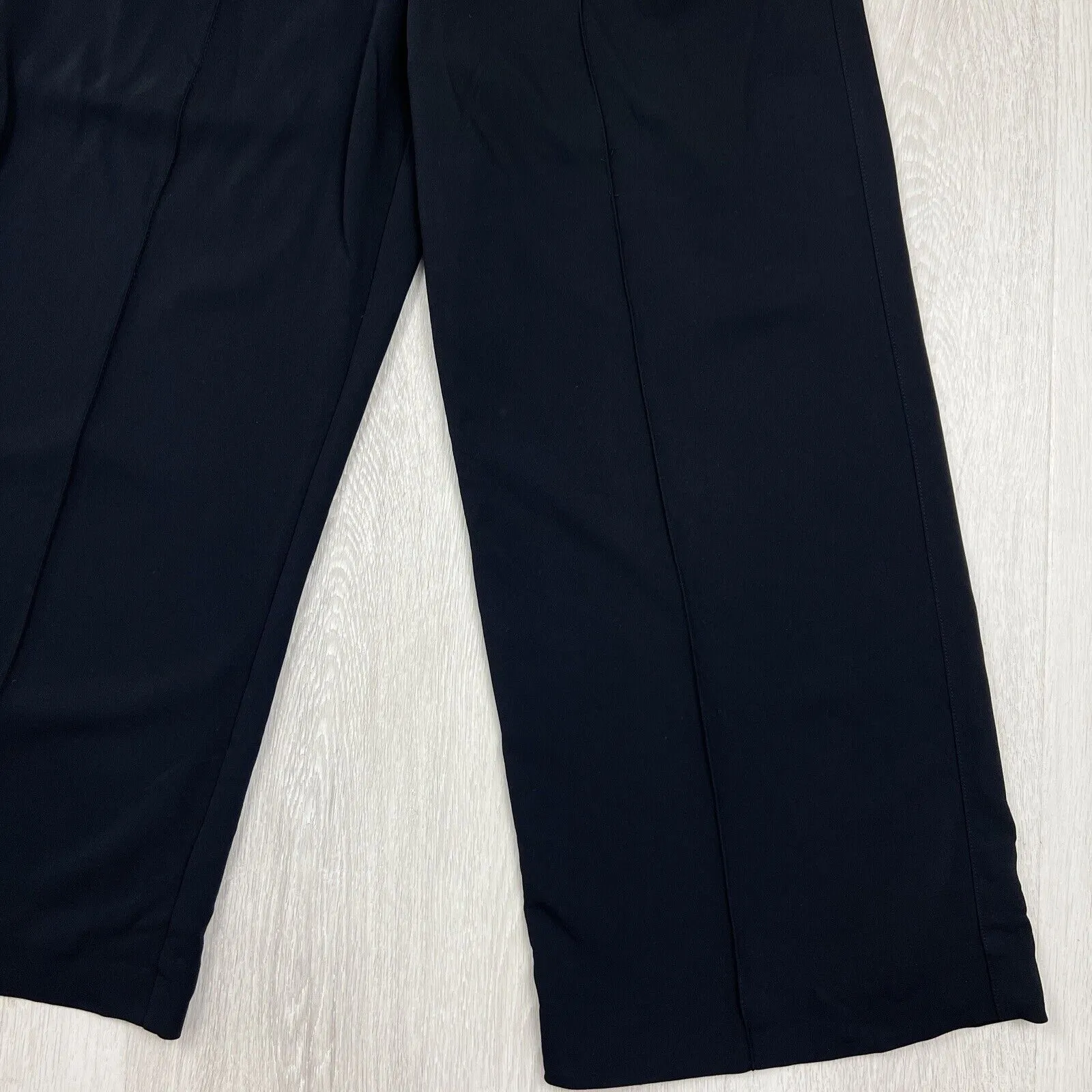 Country Road Womens Black Wide-Leg Pants Size 12