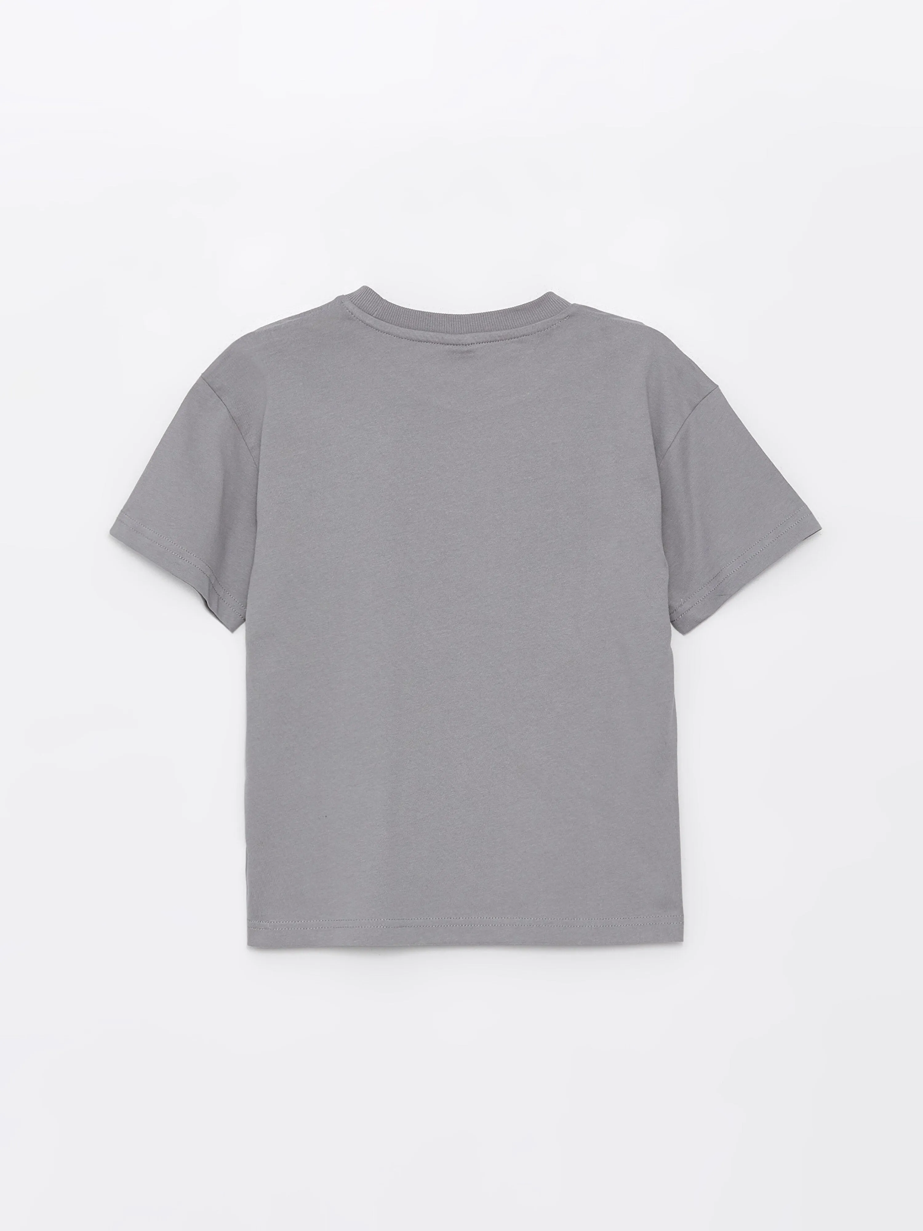 Crew Neck Printed Short Sleeve Boys' T-Shirt