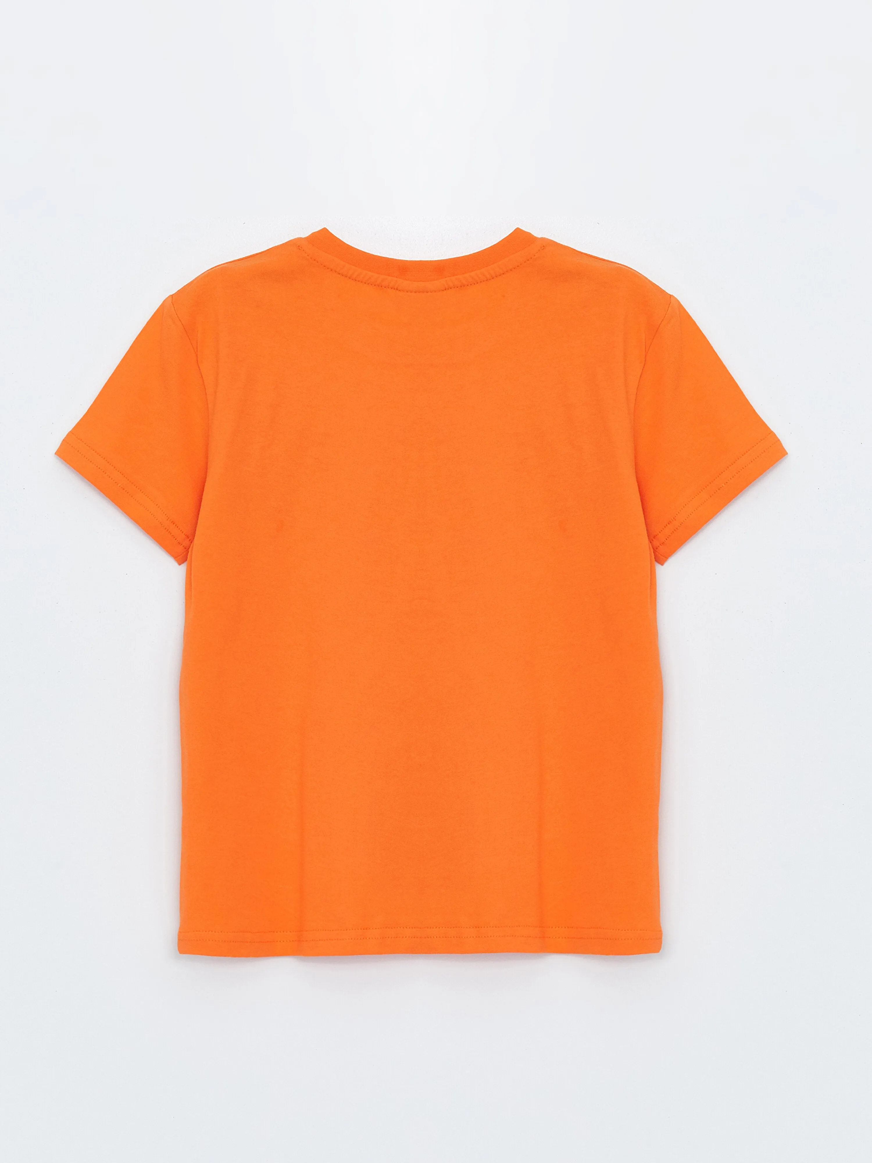 Crew Neck Printed Short Sleeve Boys T-Shirt