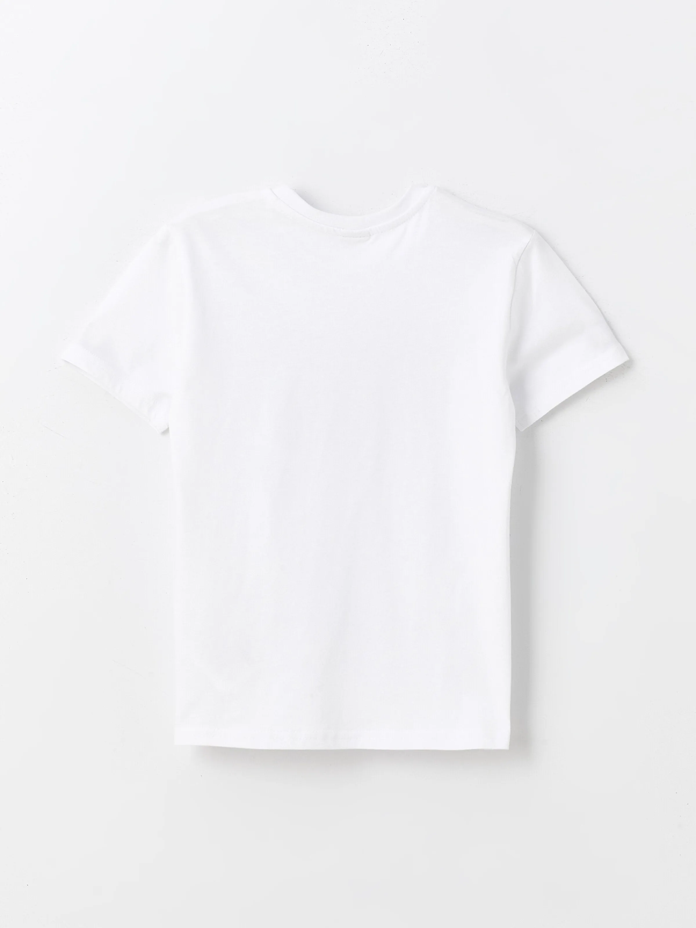 Crew Neck Printed Short Sleeve Boys T-Shirt