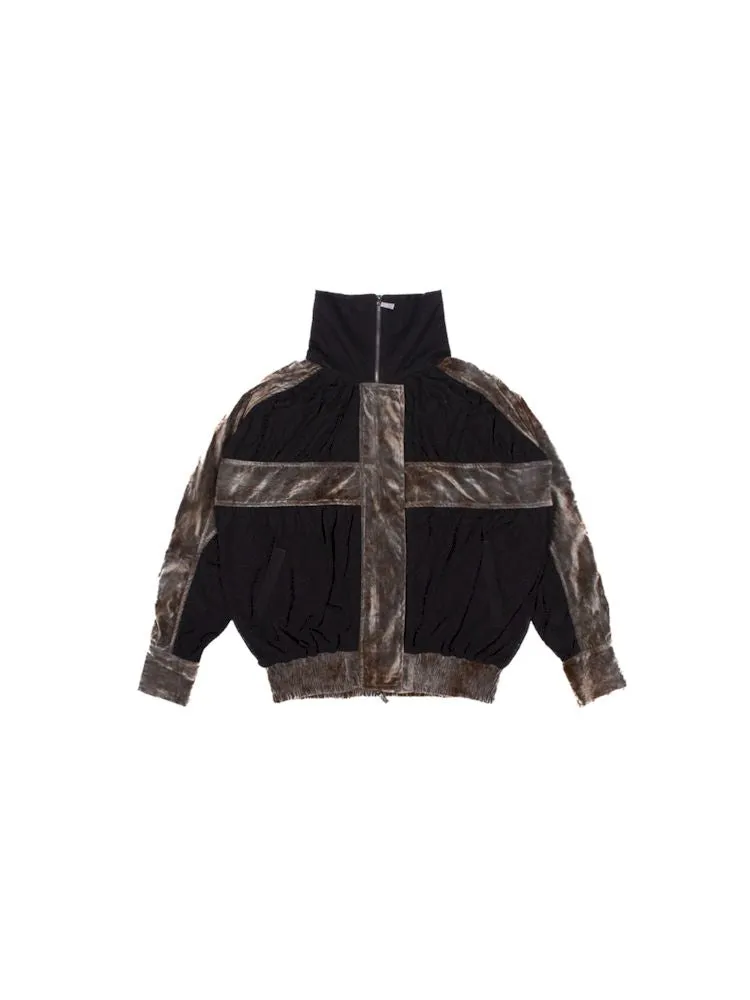 Cross Loose Thin Knit Sunscreen Long Sleeve Jacket【s0000008466】