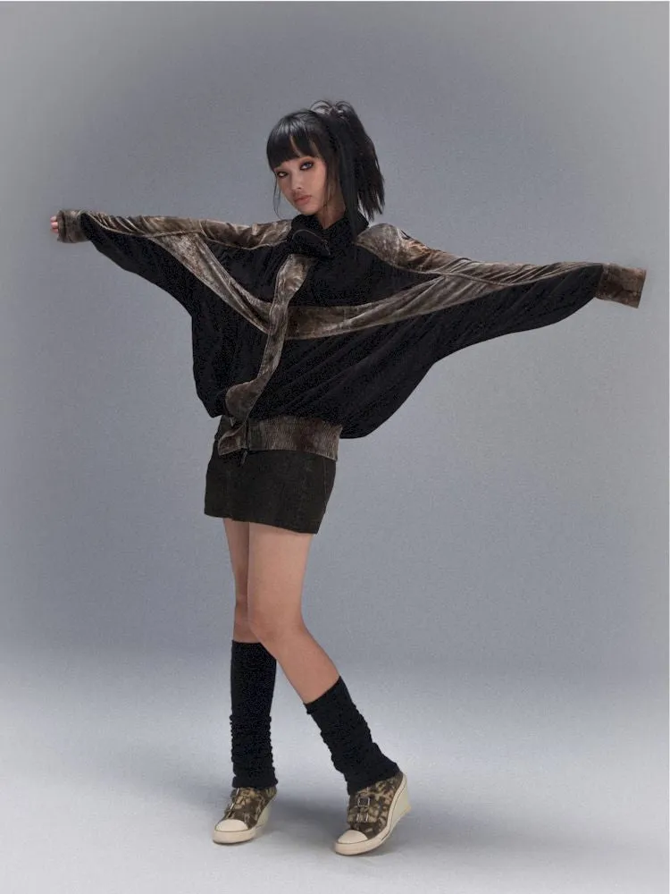 Cross Loose Thin Knit Sunscreen Long Sleeve Jacket【s0000008466】