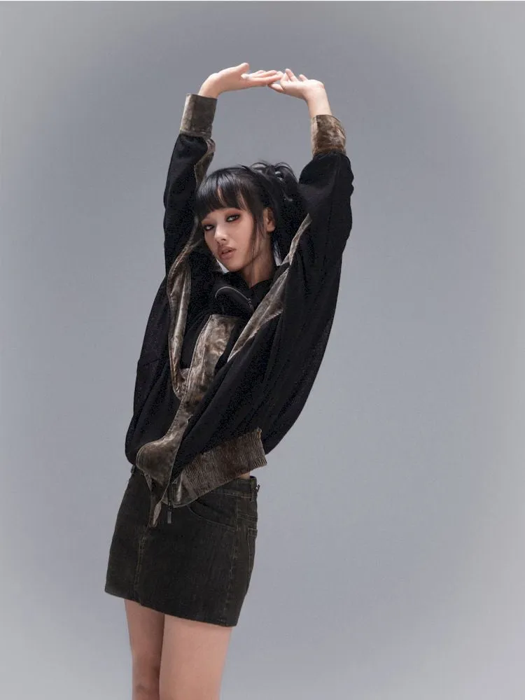 Cross Loose Thin Knit Sunscreen Long Sleeve Jacket【s0000008466】