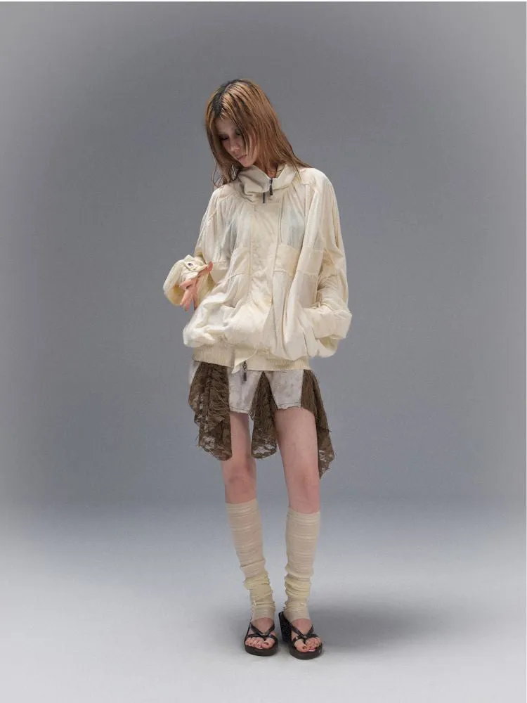 Cross Loose Thin Knit Sunscreen Long Sleeve Jacket【s0000008466】