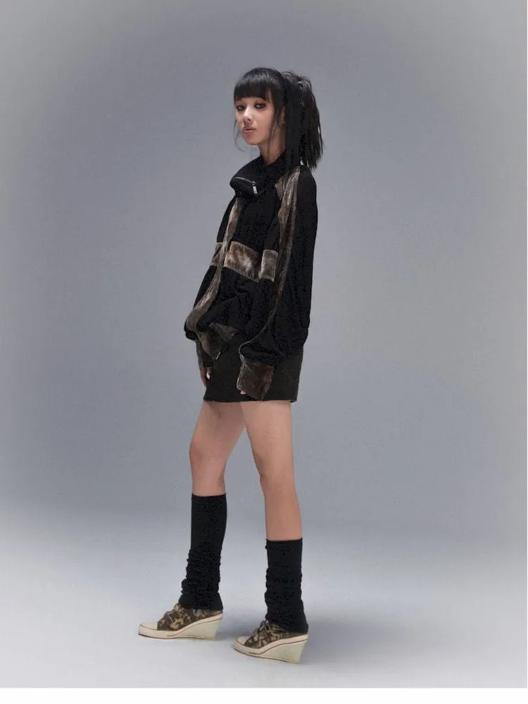 Cross Loose Thin Knit Sunscreen Long Sleeve Jacket【s0000008466】