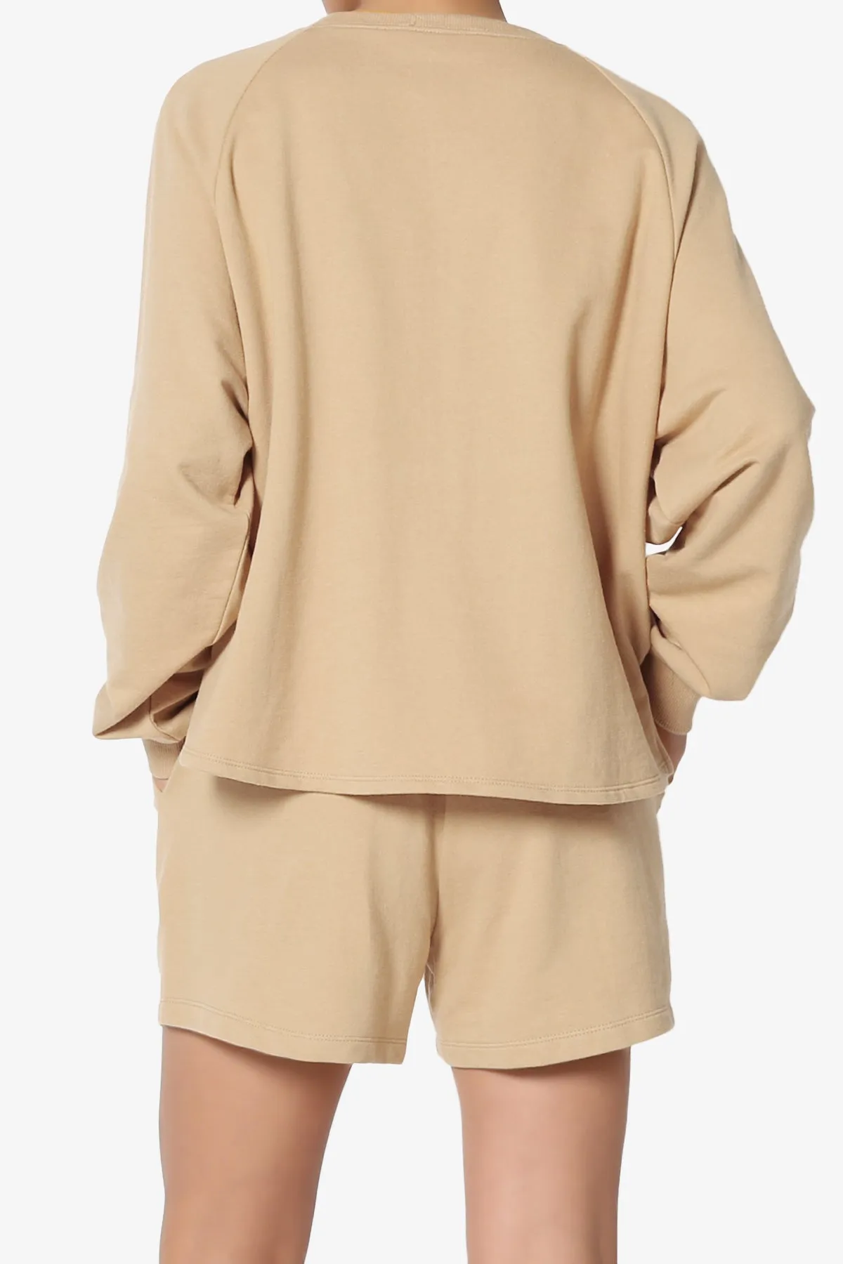 Crusade French Terry Oversized Crop Top & Shorts SET
