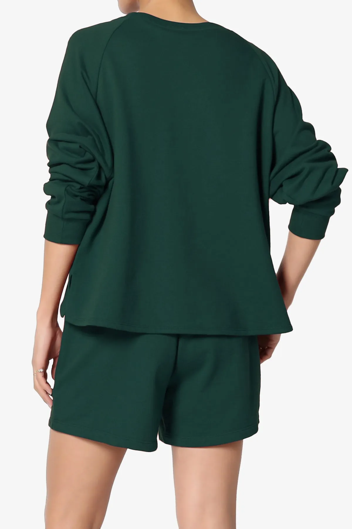 Crusade French Terry Oversized Crop Top & Shorts SET
