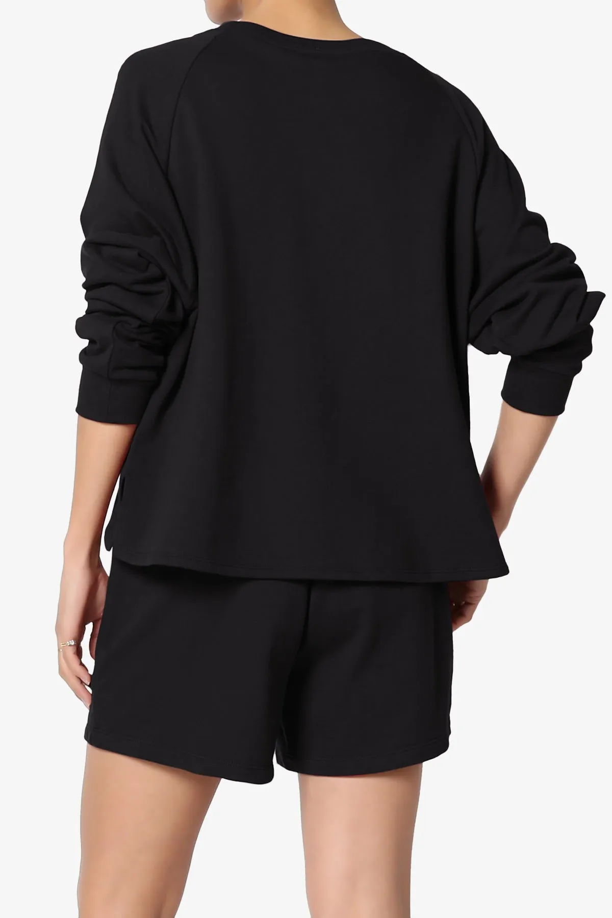 Crusade French Terry Oversized Crop Top & Shorts SET