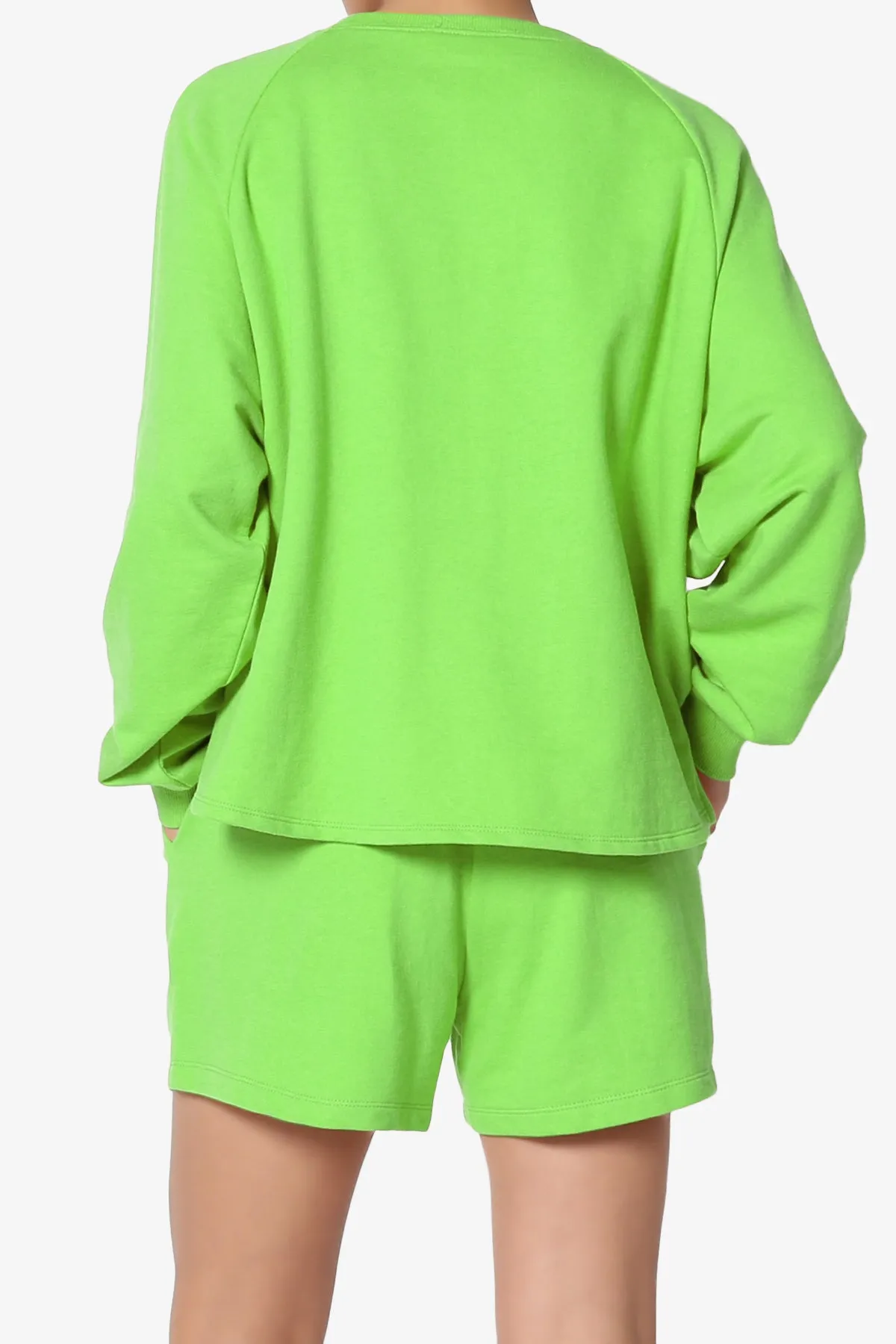 Crusade French Terry Oversized Crop Top & Shorts SET