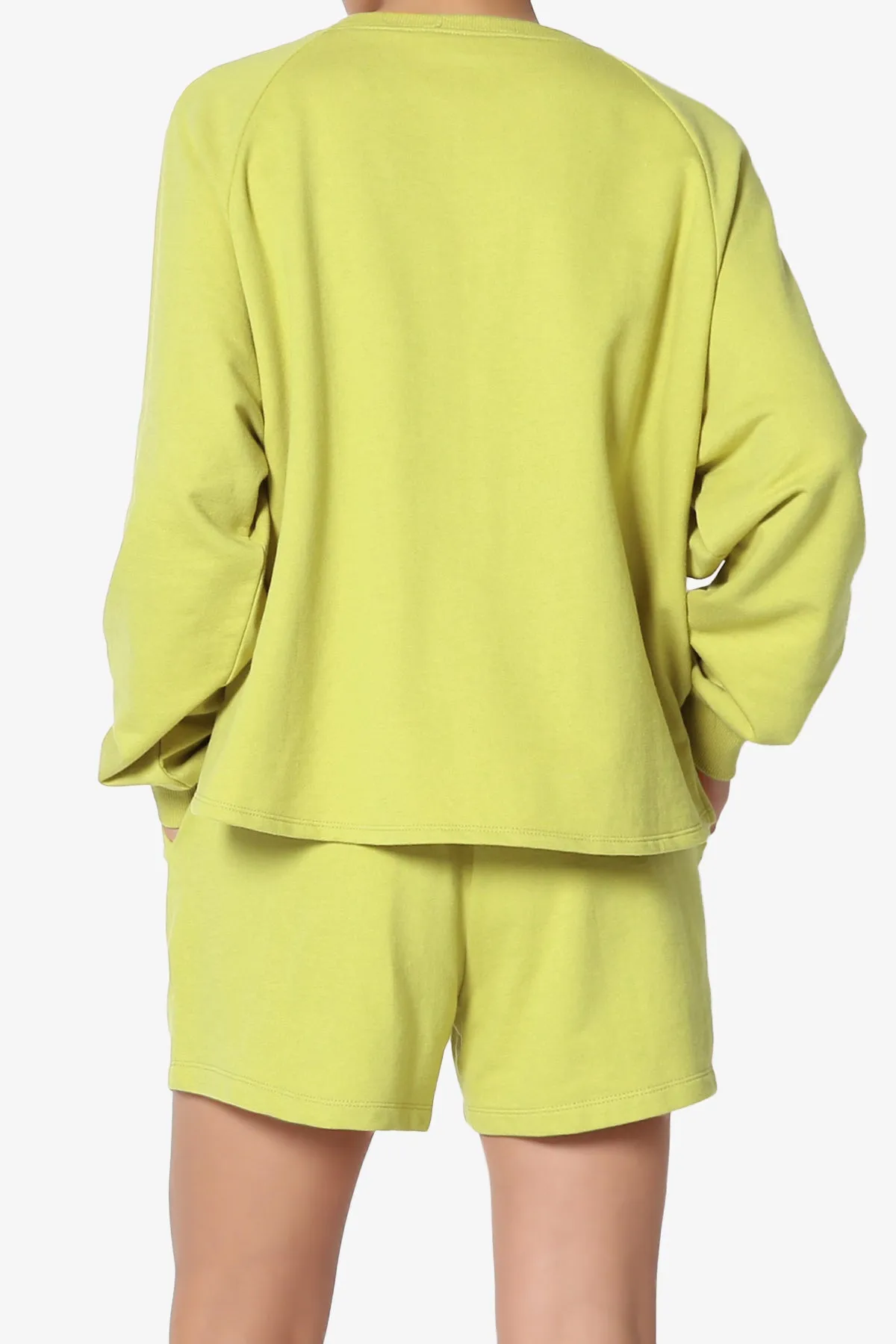 Crusade French Terry Oversized Crop Top & Shorts SET