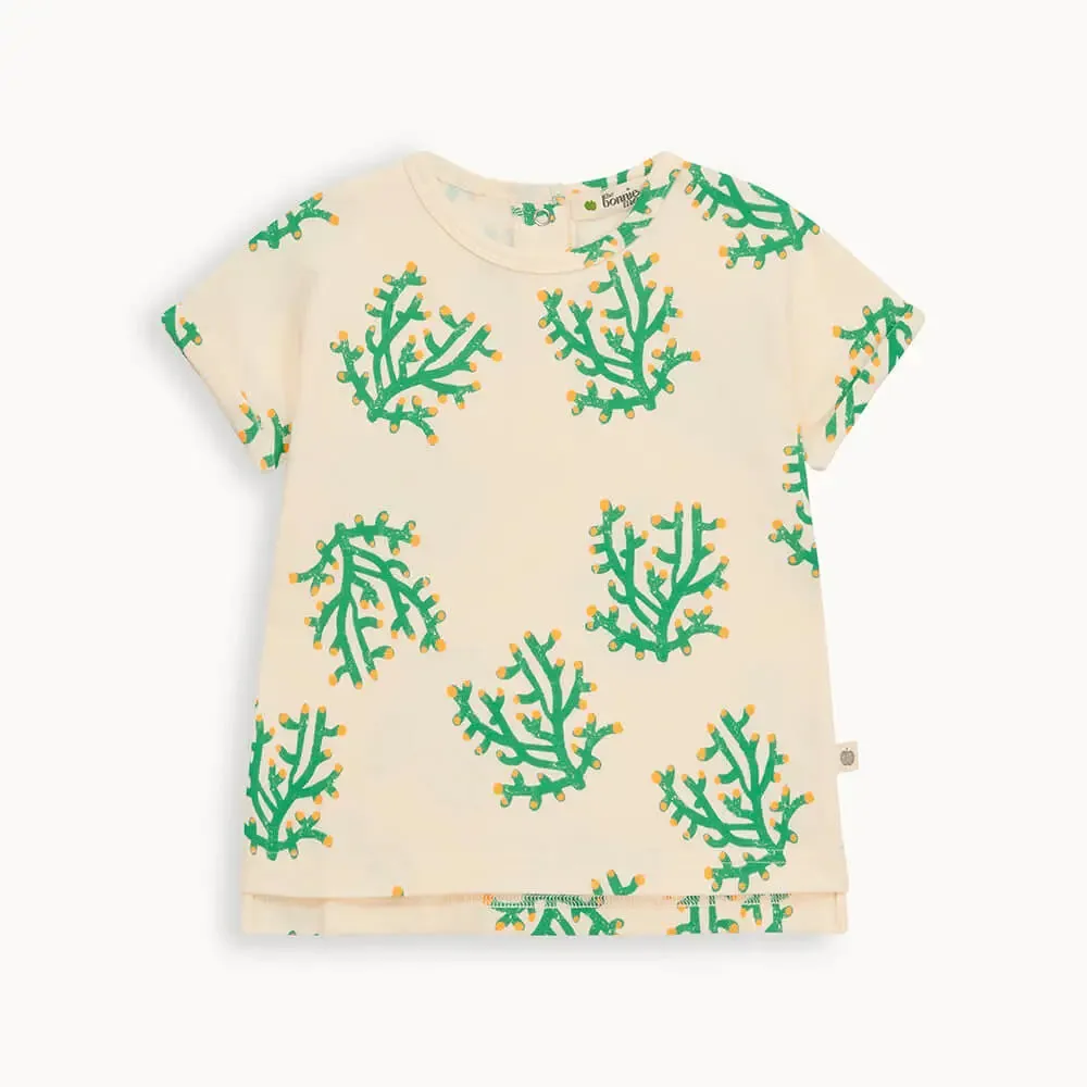 Cruz & Coast Set - Coral T-Shirt & Legging Set