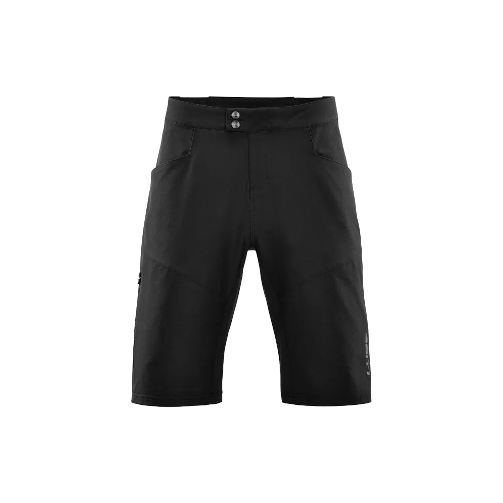 CUBE ATX BAGGY SHORTS CMPT INCL. LINER SHORTS BLACK