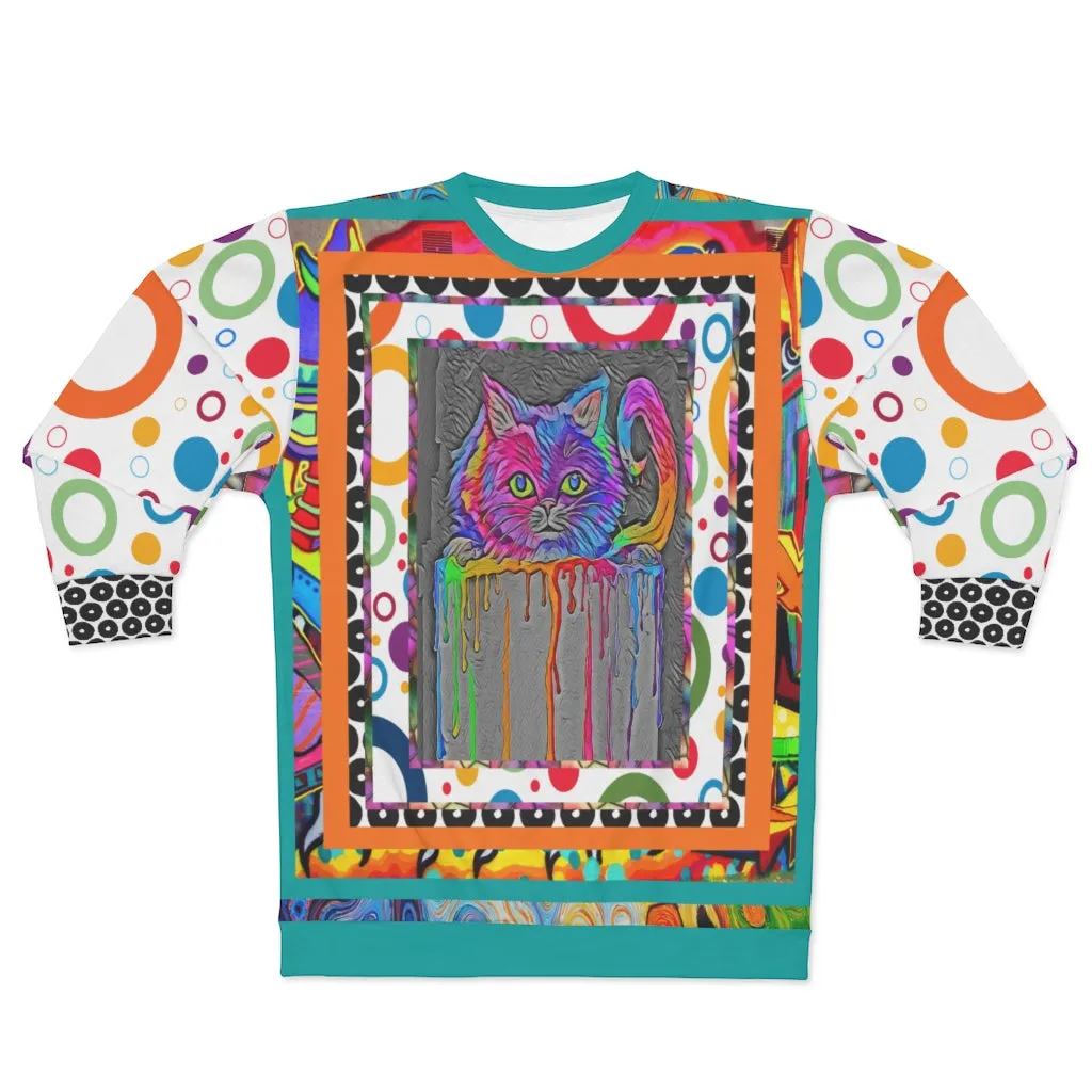 Curioso-in-Technicolor Sweatshirt