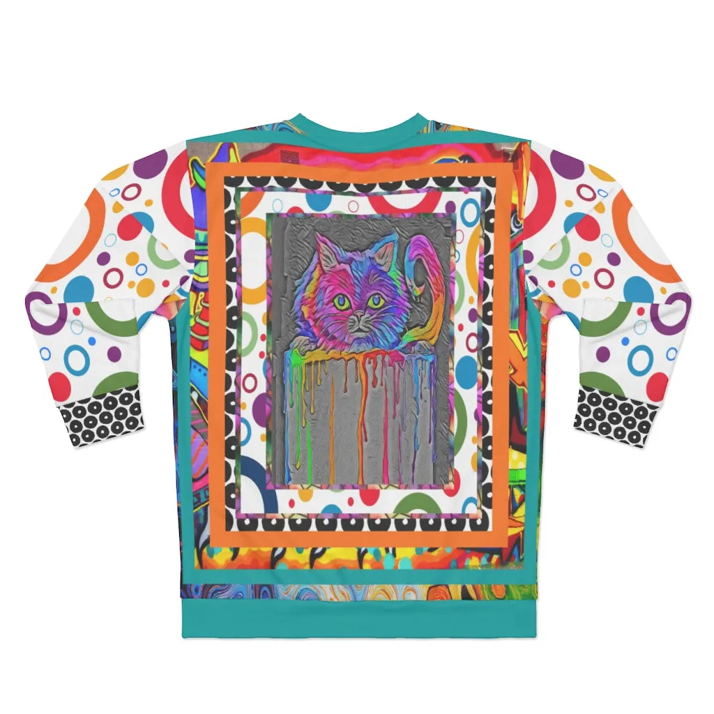 Curioso-in-Technicolor Sweatshirt