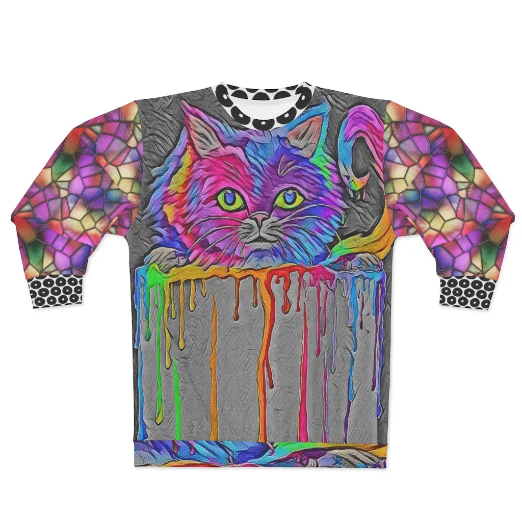 Curioso-in-Technicolor Sweatshirt