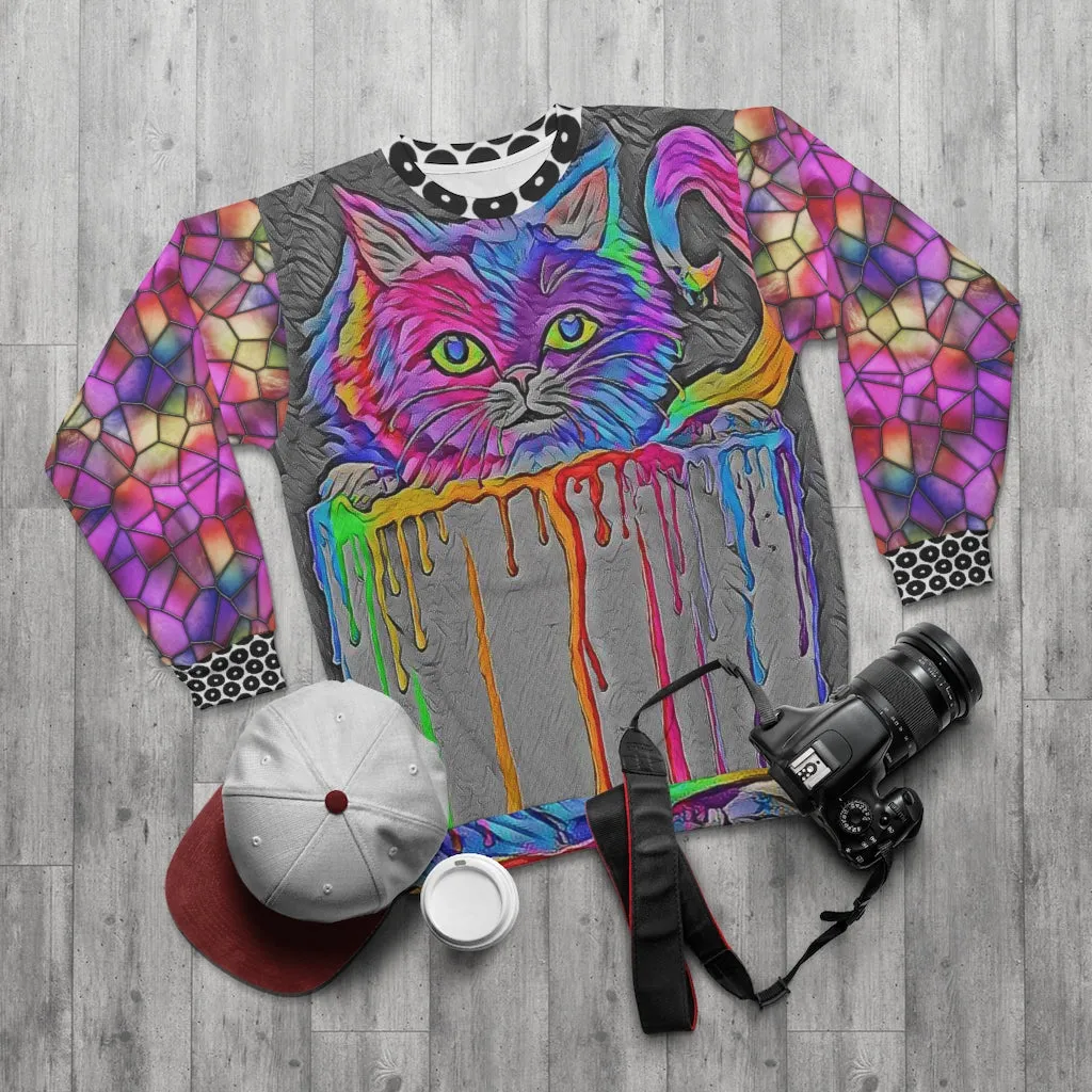 Curioso-in-Technicolor Sweatshirt