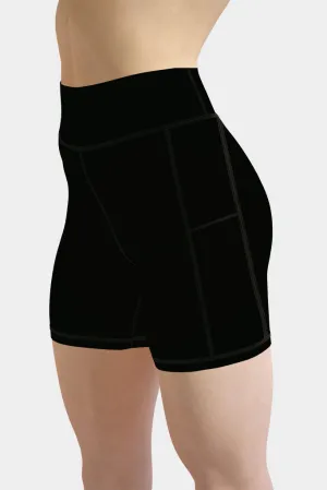 CUSTOM CARINA SOLID SHORTS NO POCKETS