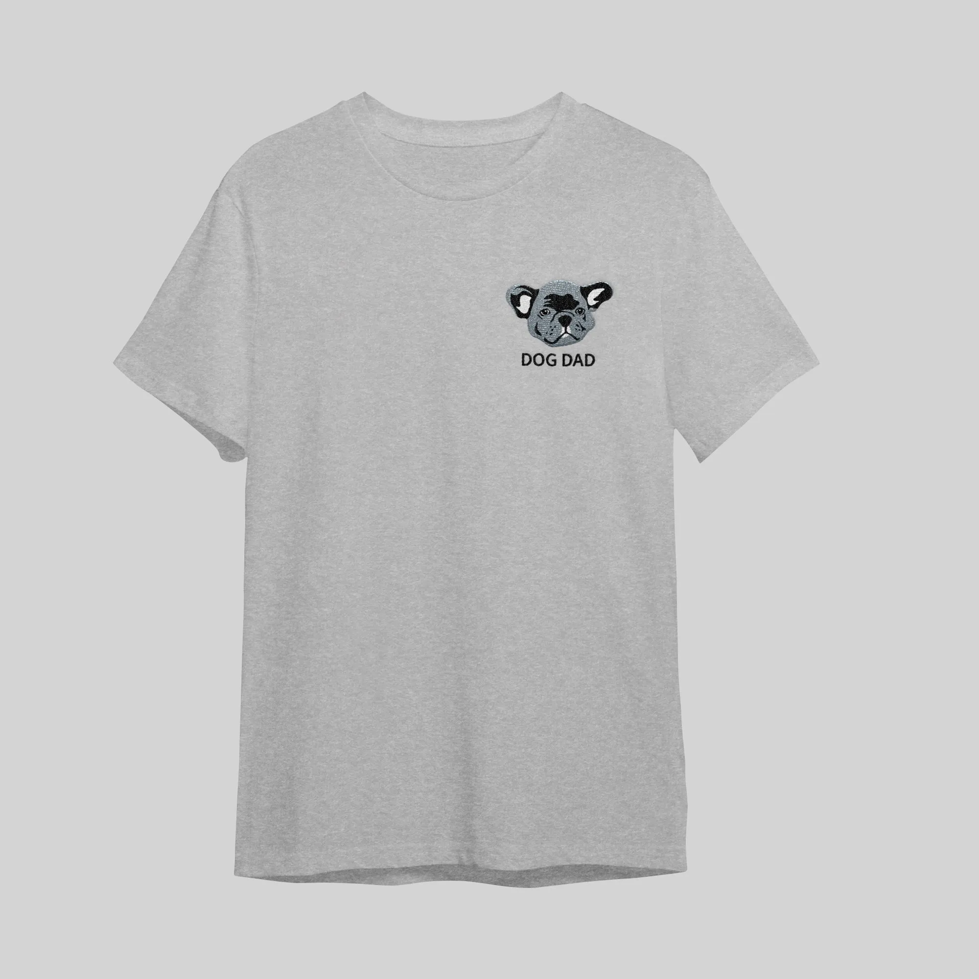 Custom Embroidered Pet Face Tee Shirt