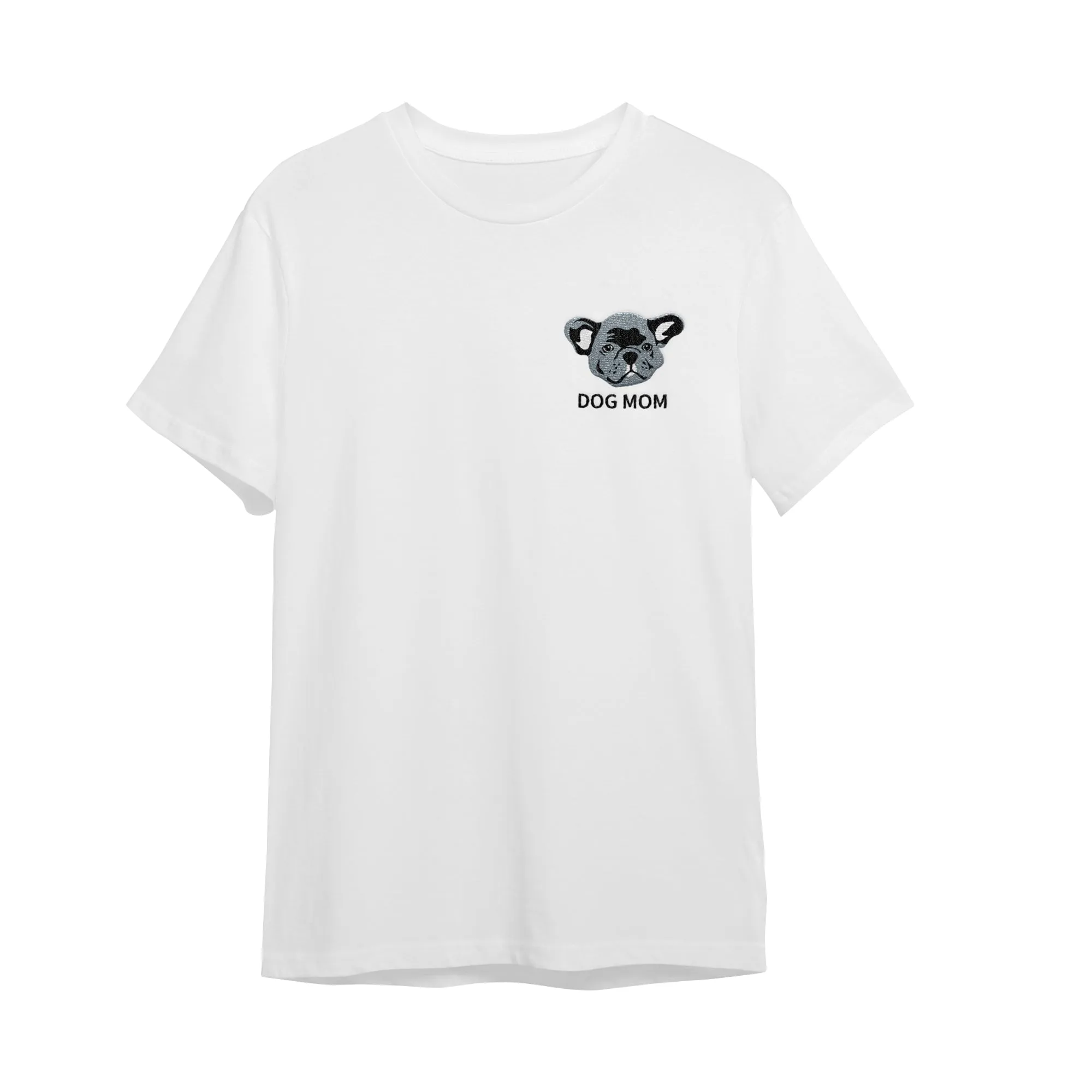 Custom Embroidered Pet Face Tee Shirt