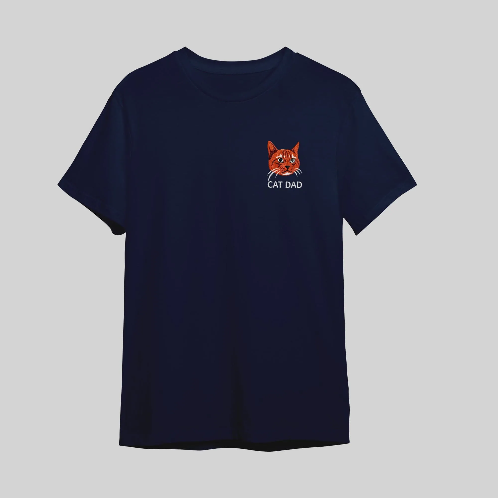 Custom Embroidered Pet Face Tee Shirt