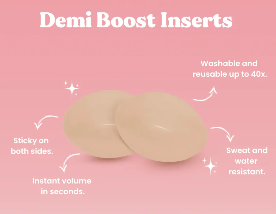 Demi Boost Inserts - Beige