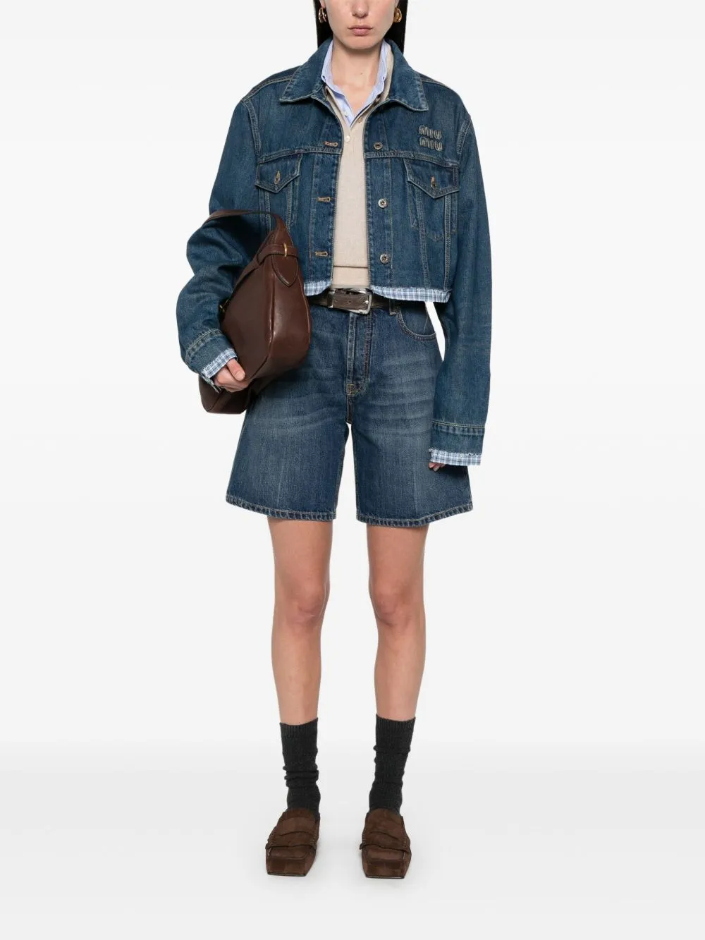 Denim cotton jacket
