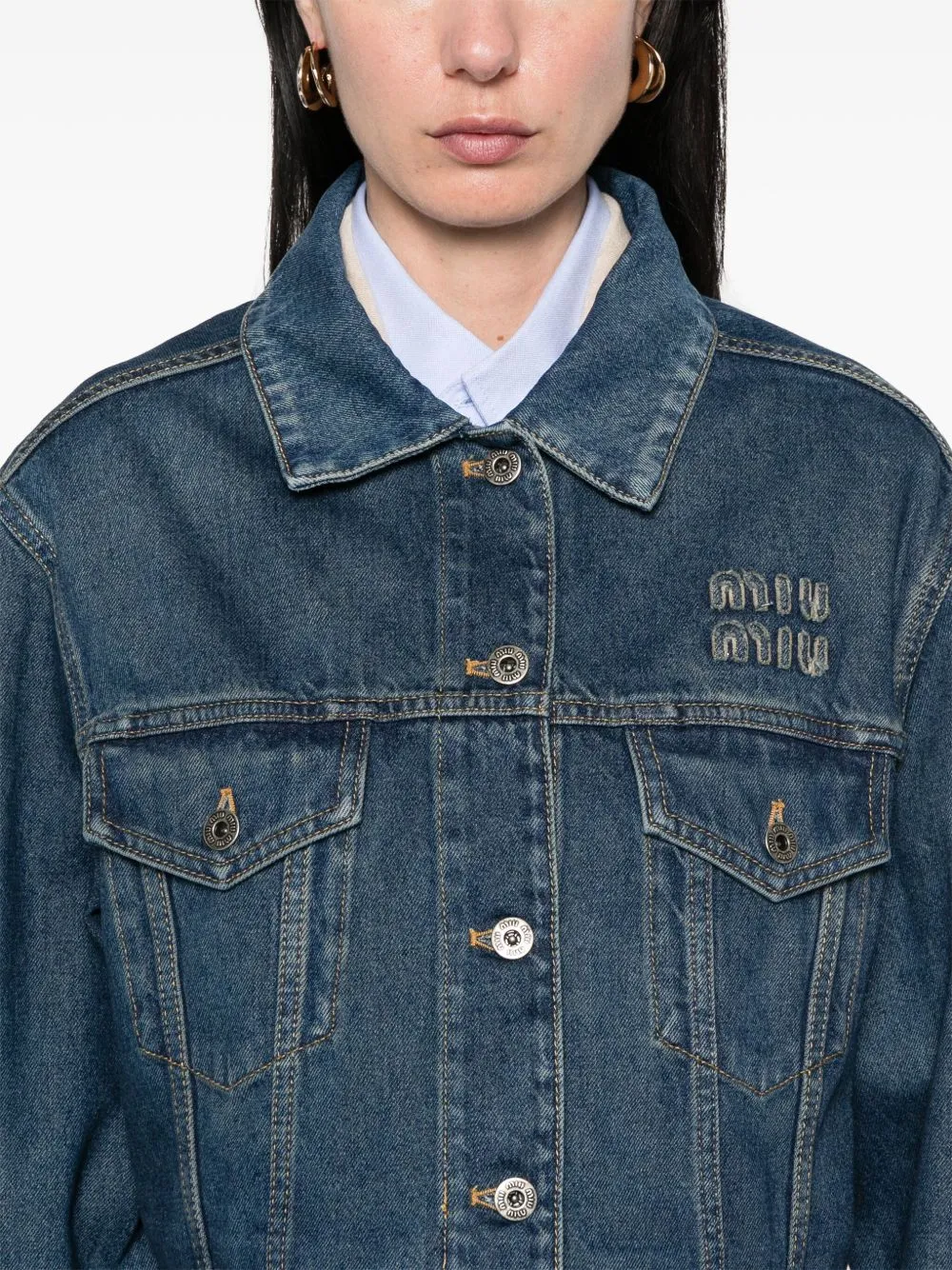 Denim cotton jacket