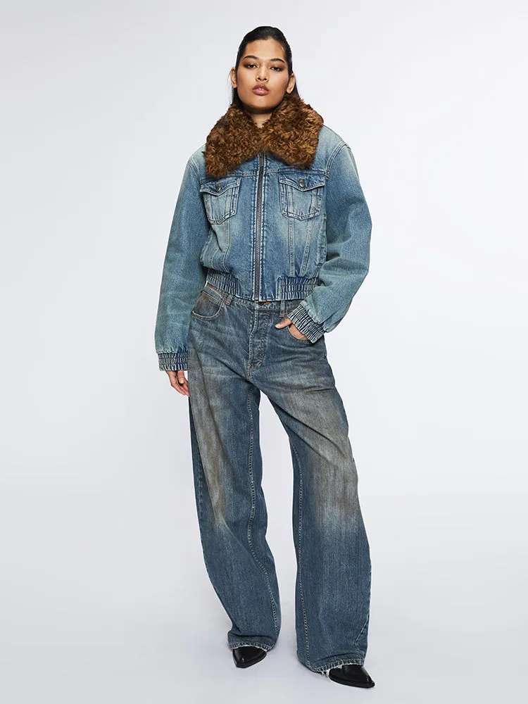 Detachable Denim Jacket