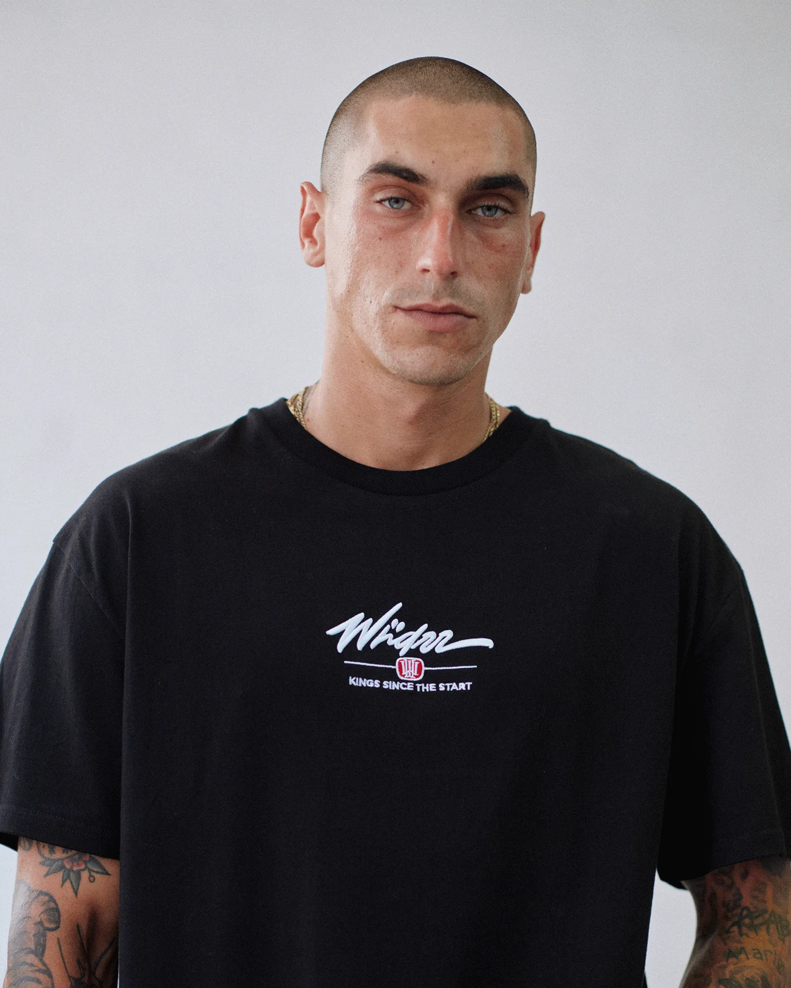 DETONE BOX FIT TEE - BLACK