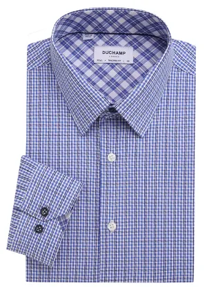 Duchamp London Plaid Dress Shirt