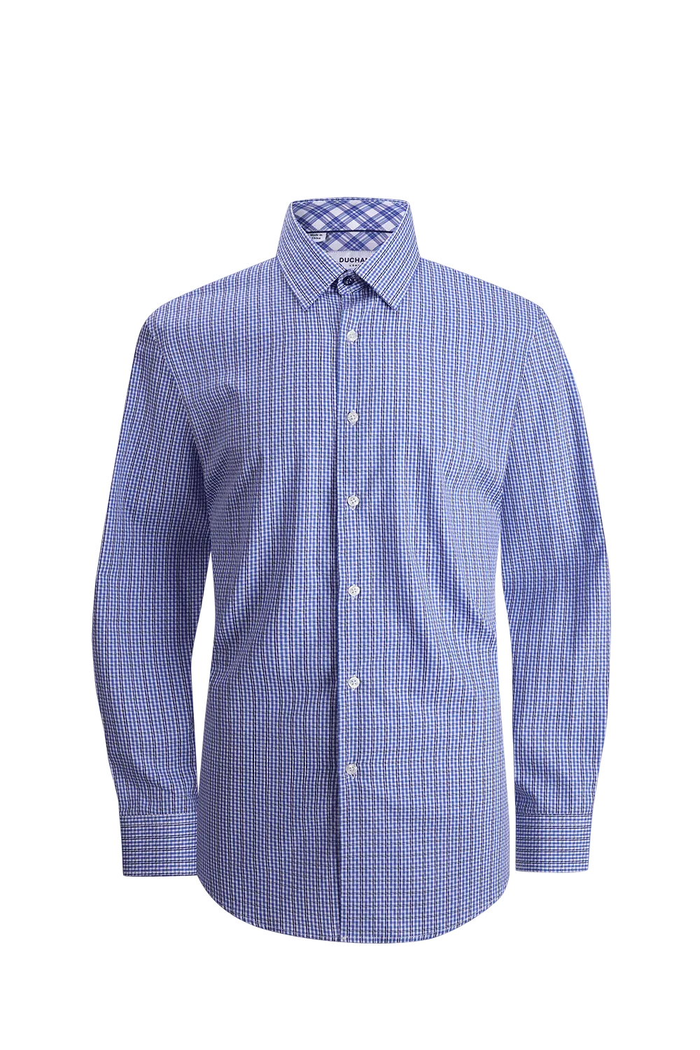 Duchamp London Plaid Dress Shirt